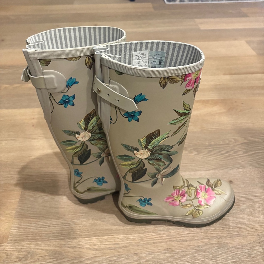 Joules rubber rain boots - Picture 3 of 3